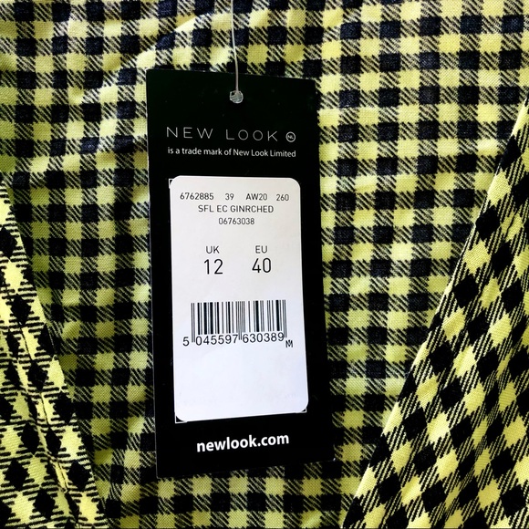 Green Plaid Tea Dress NWT - Picture 4 of 7